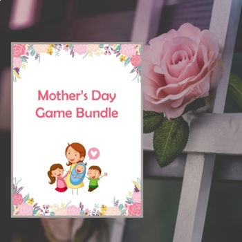 Mothers Day Games Bundle Printable Games for Mother's 