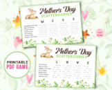 Mother's Day Games - Scattergories