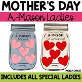 Mothers Day Craft Writing Mason Jar Gift Idea Moms & Speci
