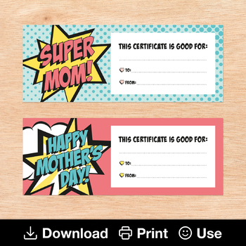 GIFTS FOR MOM- SUPER MOM - MOTHERS DAY | Poster