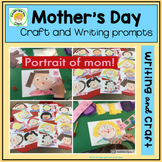 Mother's Day Craft Activity and Mother's Day Writing Templ