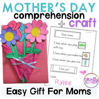 Mother's Day Gift, Writing, and Craft | Special Education by Totally Autism