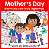 Mother's Day Goofy Glyph Bundle 3rd Grade | Math Facts Fluency