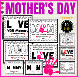 ⭐ {$5 Mother's Day } ⭐Handprint Craft Printable ⭐⭐14 Jpgs 