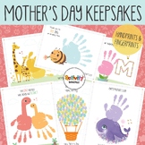 Mother's Day Handprint & Fingerprint, Keepsake Art, Mother