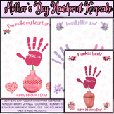 Mother's Day Handprint Keepsake - Gift - Mother's Day Craf