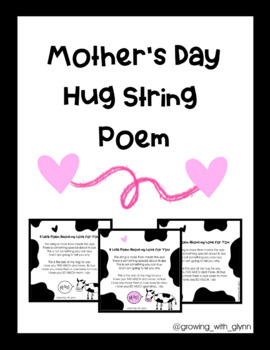 Mother's Day Hug String Poem & Craft (Minimal Prep!) by Growing with Glynn