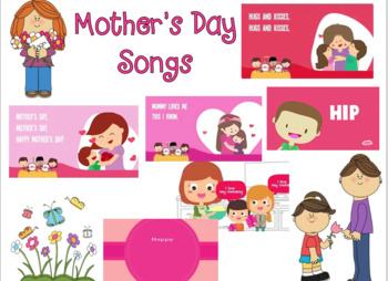 Preview of Mother's Day Interactive Song Choice Board