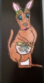 Mother’s Day Kangaroo and Baby Art Craft