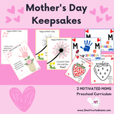 Mother's Day Keepsake, Gift, Handprint Craft, Preschool, K