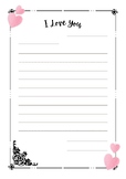 Mother's Day Letter Writing Paper