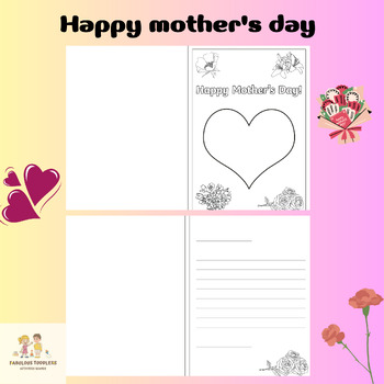 Mother's Day Letter Writing Template by Fabulous toddlers | TPT