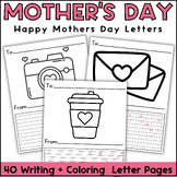 Mother's Day Worksheet Writing Activity with Pictures - No Prep