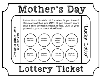 lotto mother's day