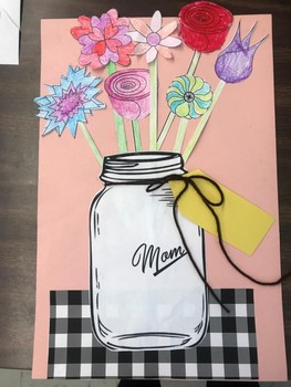 Mother's Day Mason Jar by Mrs Martins Workshop | TPT
