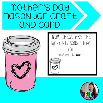 Download Mason Jar Mothers Day Worksheets Teachers Pay Teachers