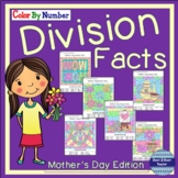 Mother's Day Math Activities Division Color By Number