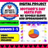Mother's Day Math/ ELA Digital Project - Google Slides Pre