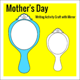 Mother's Day Mirror Writing Activity Craft Idea gift for MOM