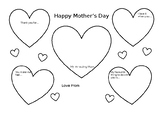 Mother's Day Placemat Activity