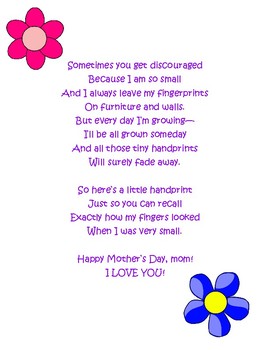 Mother's Day Poem by Rhys Pihl | TPT