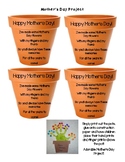 Mother's Day Poem Flower Pot Craft Project
