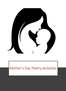 Preview of Mother's Day Poetry Activities Grades 2-4