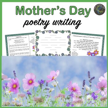 Preview of Mother's Day Poetry Writing Freebie