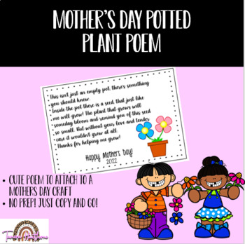 Preview of Mother's Day Potted Plant Poem