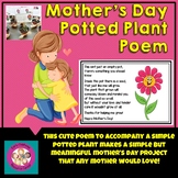 Mother's Day Potted Plant Poem Template