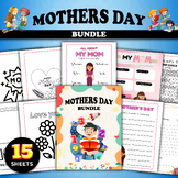 Mother's Day Printable Activity Worksheets, Printable Moth