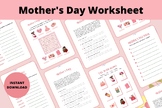 Mother's Day Printable worksheet