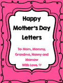 Mother's Day Questionnaire + Fill in the blanks for all: n