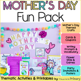 Mother's Day Questionnaire & Activities- Mother's Day Craf