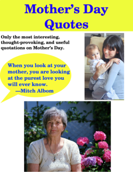 Preview of Mother's Day Quotes