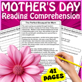 Mother's Day Reading Comprehension Passages - May, Spring,