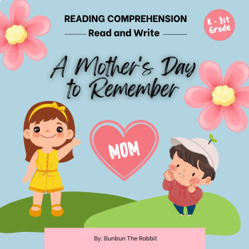 Preview of Mother’s Day Reading Comprehension for Kindergarten and First-Grade Students