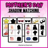 Mother's Day Shadow matching cards.
