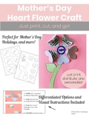 Spring Printable Flower Craft