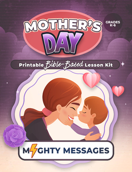 Preview of Mother's Day Sunday School Lesson [Printable & No-Prep]