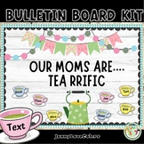 Mother's Day Tea Bulletin Board Door Decor Editable