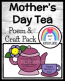 Mother's Day Tea Craft and Poem Card