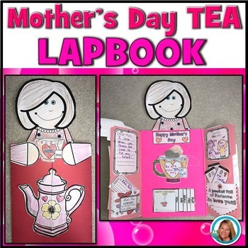 Preview of Mother's Day Craft Lapbook | Mother's Day Tea
