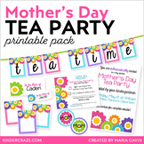 Mothers Day Tea Party Printables - Mother's Day Activities