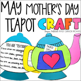 Mother's Day Teapot Craft & Writing Spring May Activity