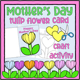 Mother's Day Tulip Flower Cards Craft Activity