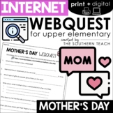 Mother's Day WebQuest - Internet Scavenger Hunt Activity