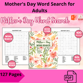 Mother's Day Word Search for Adults