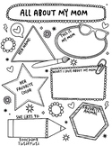 Mother's Day Worksheet "all about my mom" {By Teaching Tutifruti}