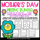 Mother's Day Writing Activity All About My Mom May Writing